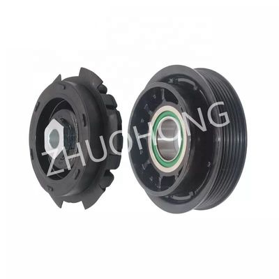 Motor 6PK 125MM 12V Automatik-Wechselstrom-Kompressor mit Schrägkupplung für PORSCHE MACAN 2015-2019
